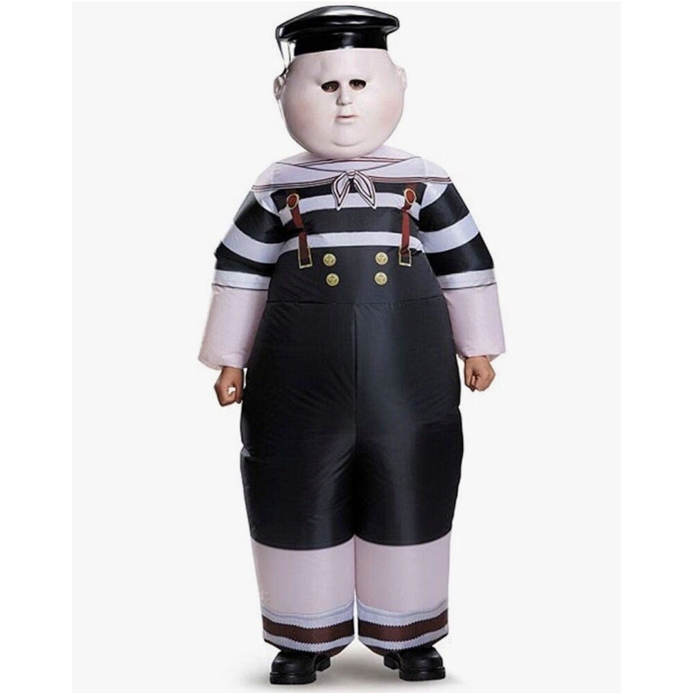 Alice Through The Looking Glass Tweedle Dum Dee Child INFLATABLE Costume DAMAGED